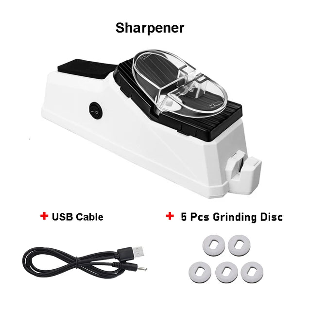 PowerSlice™ USB Dual-sided Electric Sharpener