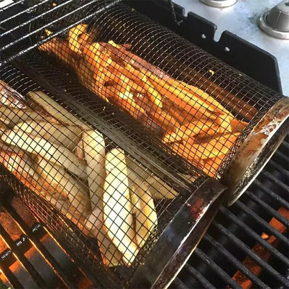 Stainless Steel Vegetable Basket for Grill