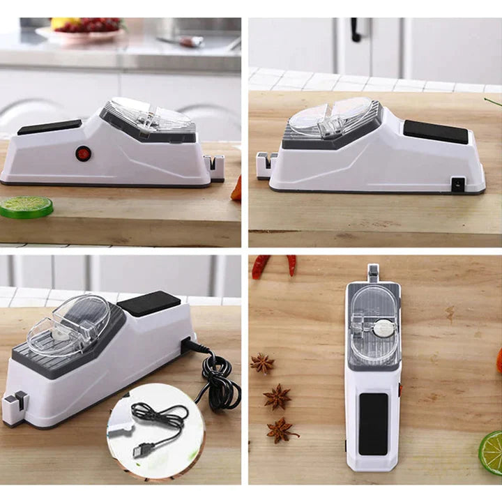 PowerSlice™ USB Dual-sided Electric Sharpener