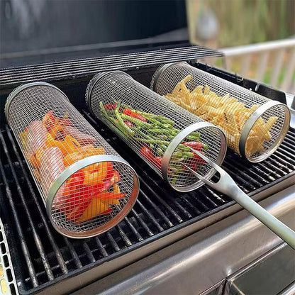 Stainless Steel Vegetable Basket for Grill