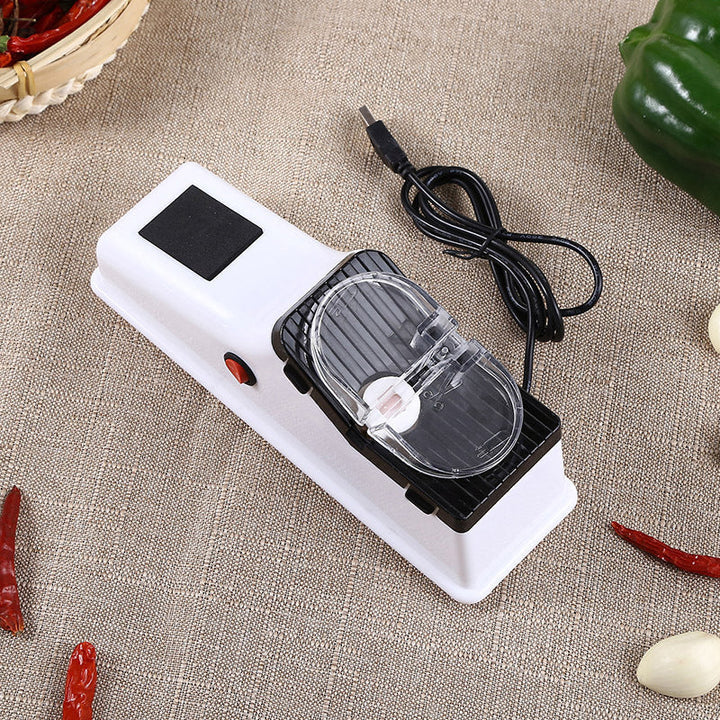 PowerSlice™ USB Dual-sided Electric Sharpener